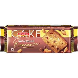 Britannia Nut Rasin Romance Cake 140 G