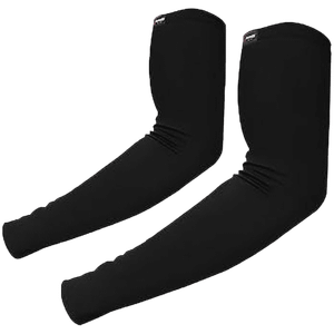 Autofy Pro Fit 240 Gsm Unisex Arm Sleeves Uv Tan Protection Compression Cooling Effect Outdoor Indoor Use Black 2 Pcs