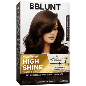 Bblunt Salon Secret High Shine Conditioning Hair Colour 1 Pc Chocolate Dark Brown 3