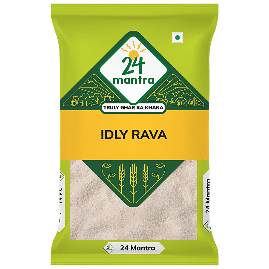 24 Mantra Organic Rava Idly 500 G Pouch