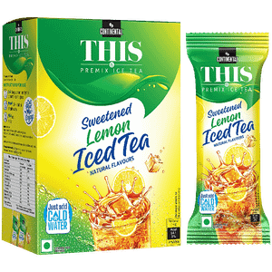 Continental Lemon Iced Tea Premix Sweetened Natural Flavours 140 G Sachet