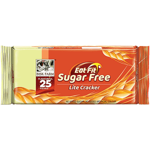 Bisk Farm Sugar Free Biscuits Cream Cracker Crunchy Teatime Snack 300 G Pouch