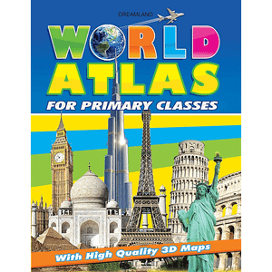 Dreamland World Atlas For Primary Classes 1 Pc