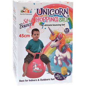 Awals Unicorn Hopping Ball 45p Pack Of 1