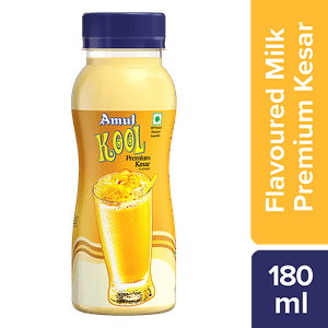 Amul Kool Kesar 180 Ml Pet Bottle