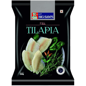 Big Sams Frozen Tilapia Fillets 250 G