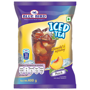 Blue Bird Iced Tea Peach Refreshing Flavourful Instant Drink 400 G