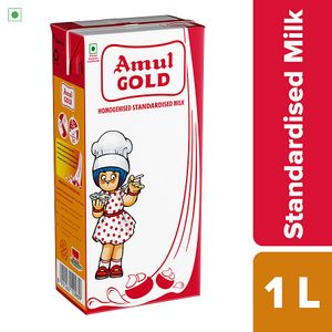 Amul Homogenised Standardised Milk 1 L Carton