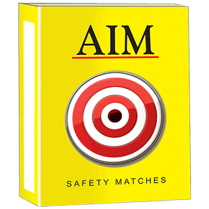Aim Matches Box 35 Sticks