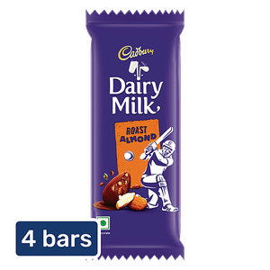 Cadbury Dairy Milk Roast Almond Chocolate Bar 36 G 4x36 G