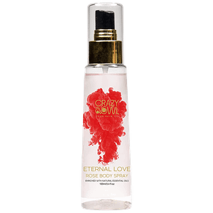 Crazy Owl Eternal Love Rose Body Spray Floral Fragrance Eternal Love And Happiness Essential Oils That Channel The Aura Of Romance Perfect For Daily Use 100 Ml