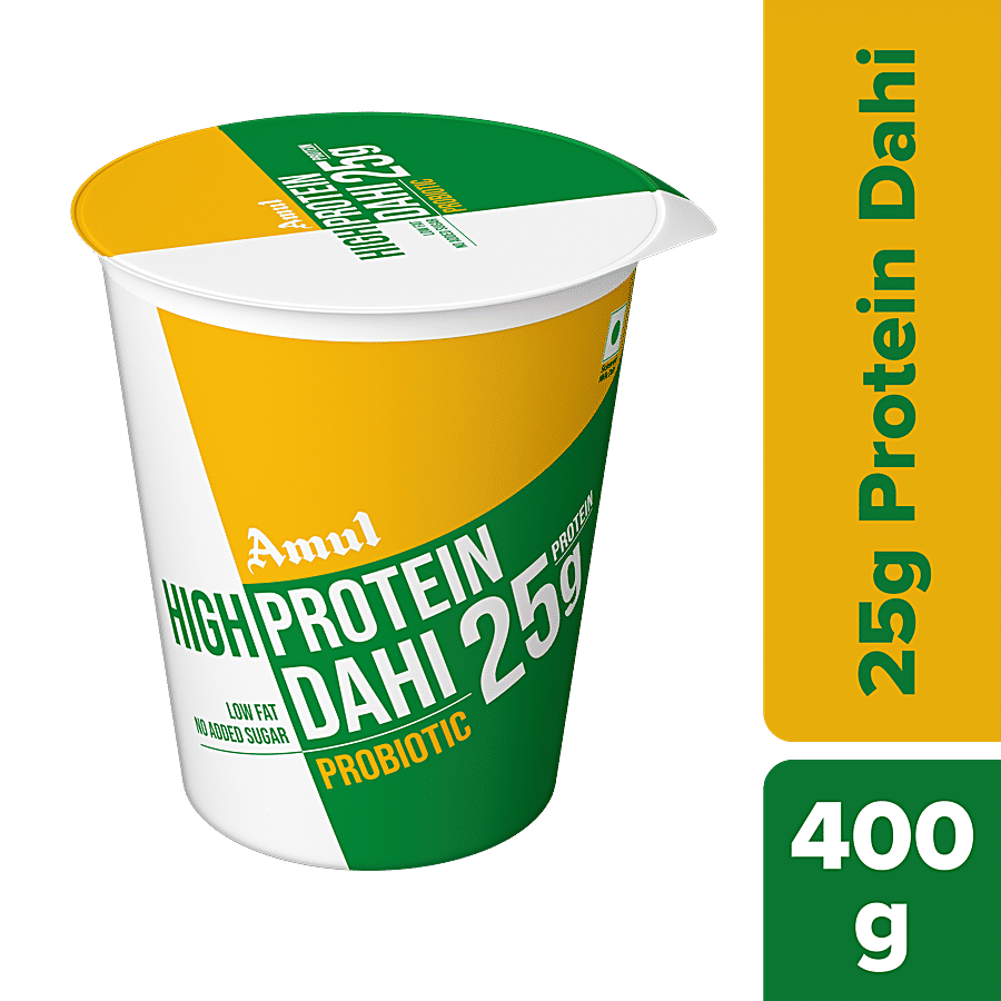 Amul High Protein Dahi Probiotic 400 G