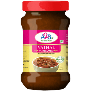 A2b Vathal Kozhambu For Cooked Rice 400 G