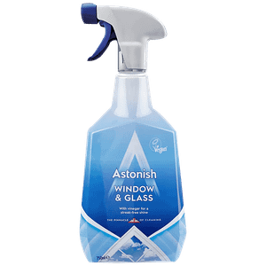 Astonish Window Glass Cleaner With Vinegar For Steak Free Shine 750 Ml