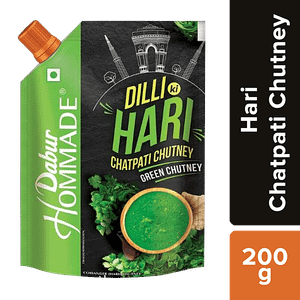 Dabur Hommade Dilli Ki Hari Chatpati Chutney 200 G