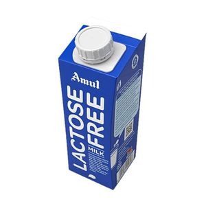 Amul Lactose Free Milk 250 Ml Tetra Pack