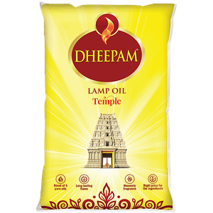 Dheepam Dheepam Temple Lamp Oil 1 L Pouch
