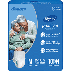 Dignity Premium Adult Pull Up Diapers M 61 140 Cm 10 Pcs