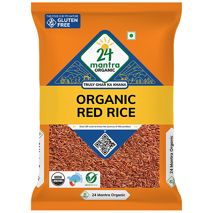 24 Mantra Organic Red Rice 1 Kg
