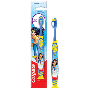 Colgate Kids Wonder Woman Extra Soft Toothbrush 5 Years 1 Pc