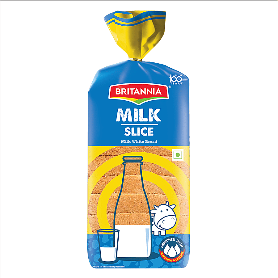 Britannia Milk Bread 400 G Pouch
