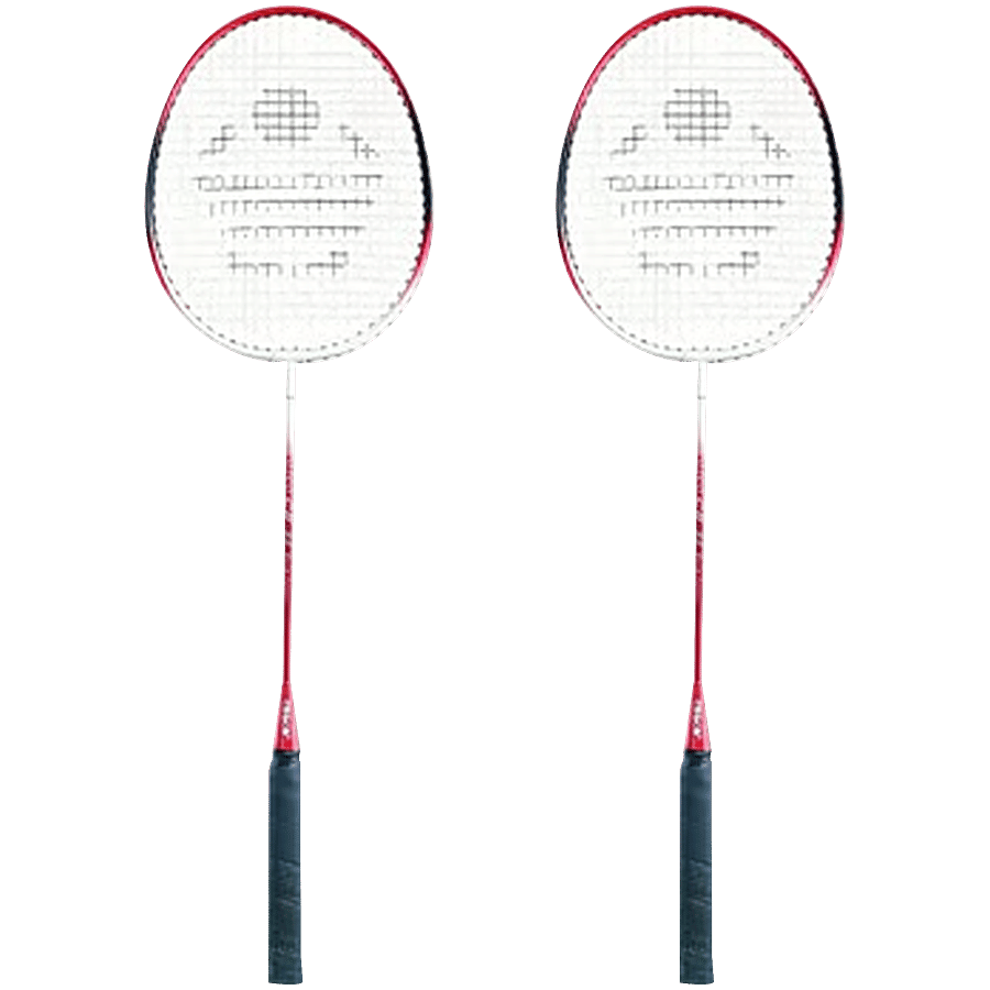Cosco Badminton Cz 50 For Hobby Aluminium Frame Twin Racquets 2 Pcs