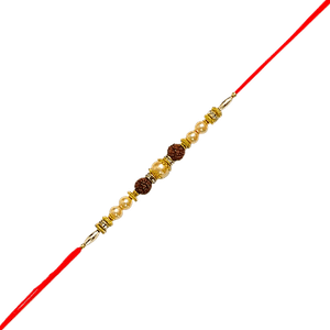 Arham Rudraksha Moti Rakhi 1 Pc