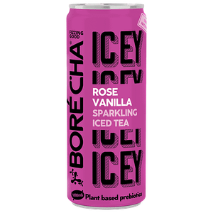 Borecha Icey Rose Vanilla Sparkling Iced Tea 330 Ml Can