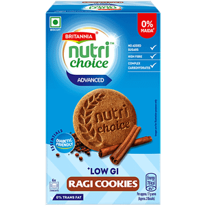 Britannia Nutrichoice Essentials Ragi Cookies With No Added Sugar 150 G