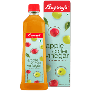 Bagrrys Apple Cider Vinegar With The Mother Made With Premium Himalayan Apples Raw Unfiltered Unpasteurised 750 Ml Bottle