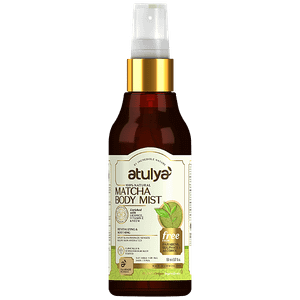 Atulya Matcha Mist Body Mist With Neem Vitamin E Keeps Skin Hydrated 150 Ml