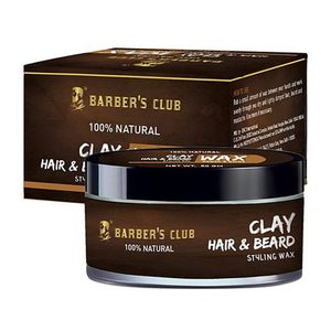 Barbers Club Beard Moustache Wax With Tea Tree Oil 100 Natural 50 G