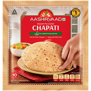 Aashirvaad Ready To Cook Chapati 400 G
