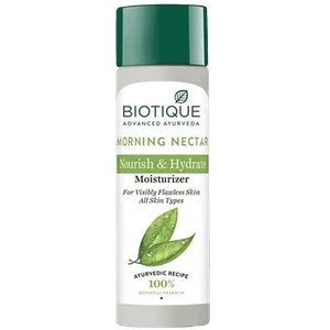 Biotique Bio Morning Nectar Visibly Flawless Skin Moisturizer For All Skin Types 120 Ml Carton