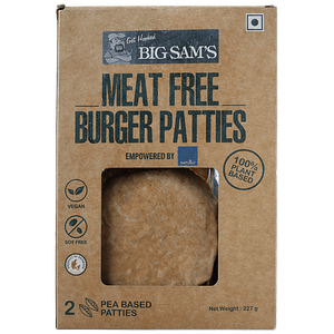 Big Sams Meat Free Burger Patties 227 G