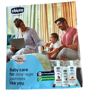 Chicco Gentle Body Wash Shampoo Body Lotion Sachets Sample Pack 30 G