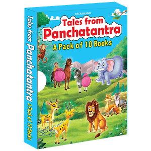 Dreamland Tales From Panchatantra Children Early Learning Book Age 3 160 Pages 10 Pcs