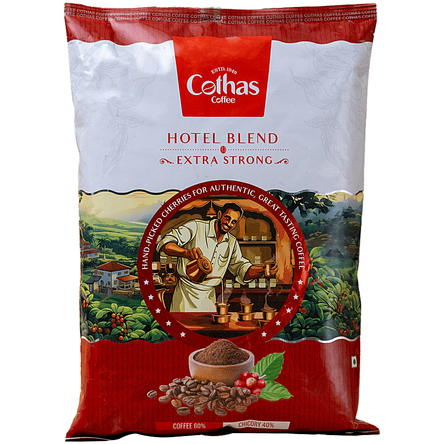 Cothas Coffee Coffee Powder Extra Strong 500 G Pouch