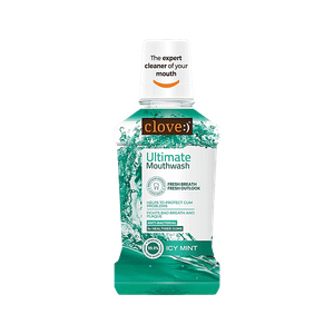 Clove Ultimate Icy Mint Mouthwash 250 Ml