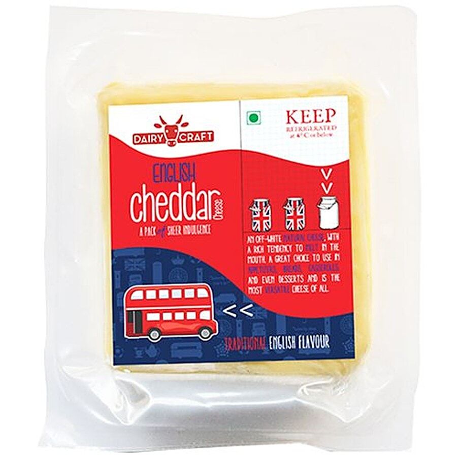 Dairy Craft Cheddar English 500 G Pouch