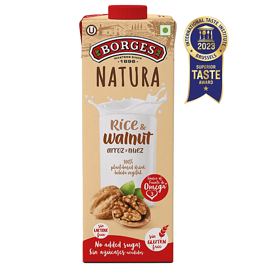 Borges Natura Rice Walnut Drink Vegan 1 L