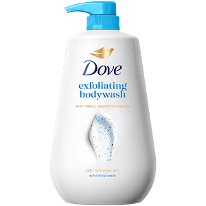 Dove Gentle Exfoliating Beads Body Wash For Softer Smoother Skin 800 Ml