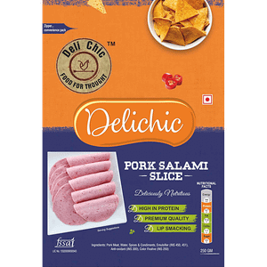 Deli Chic Pork Salami Slice 250 G