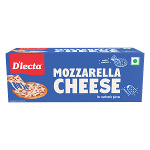 Dlecta 100 Mozzarella Cheese Block For Authentic Pizzas Good Stretch 200 G