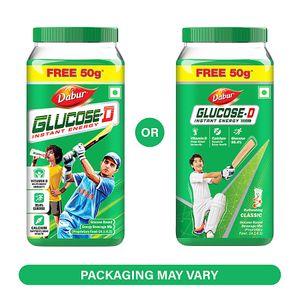 Dabur Glucose D Energy Boost With Vitamin D 200 G Pet Jar