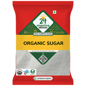 24 Mantra Organic Sugar 1 Kg Pouch