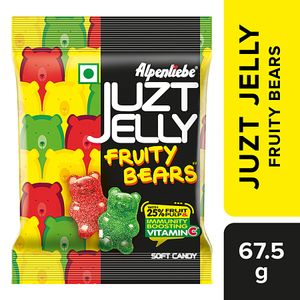 Alpenliebe Juzt Jelly Fruity Flavour Bears 26 Pcs Pouch