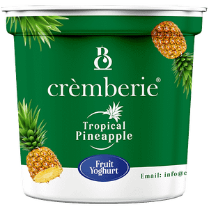 Cremberie Tropical Pineapple Flavoured Yoghurt 100 G