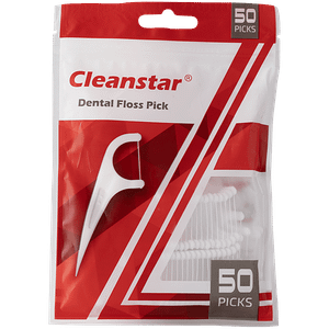 Cleanstar Dental Floss Pick 50 Pcs