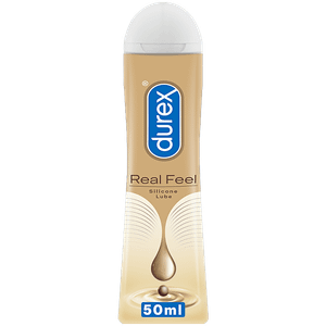 Durex Real Feel Lubricant Long Lasting Silicone Lube 50 Ml